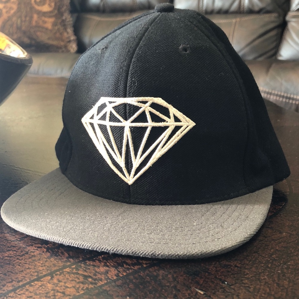 Diamond Supply Co Hat W/ Leather Strap